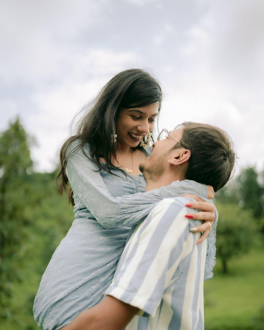 Pre-wedding shoots in Nashik, photographed by Rohit
